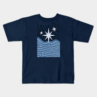 Stars And Sea Kids T-Shirt